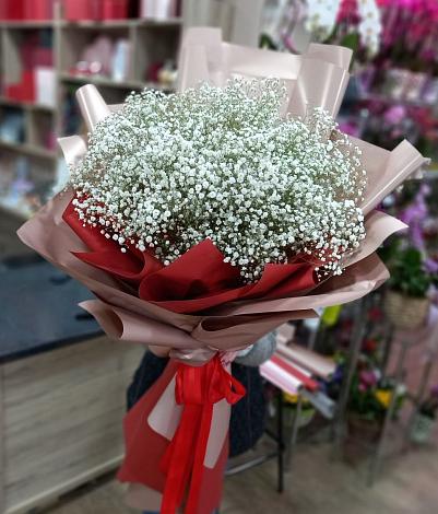 Букет цветов из: Гипсофила в Туже