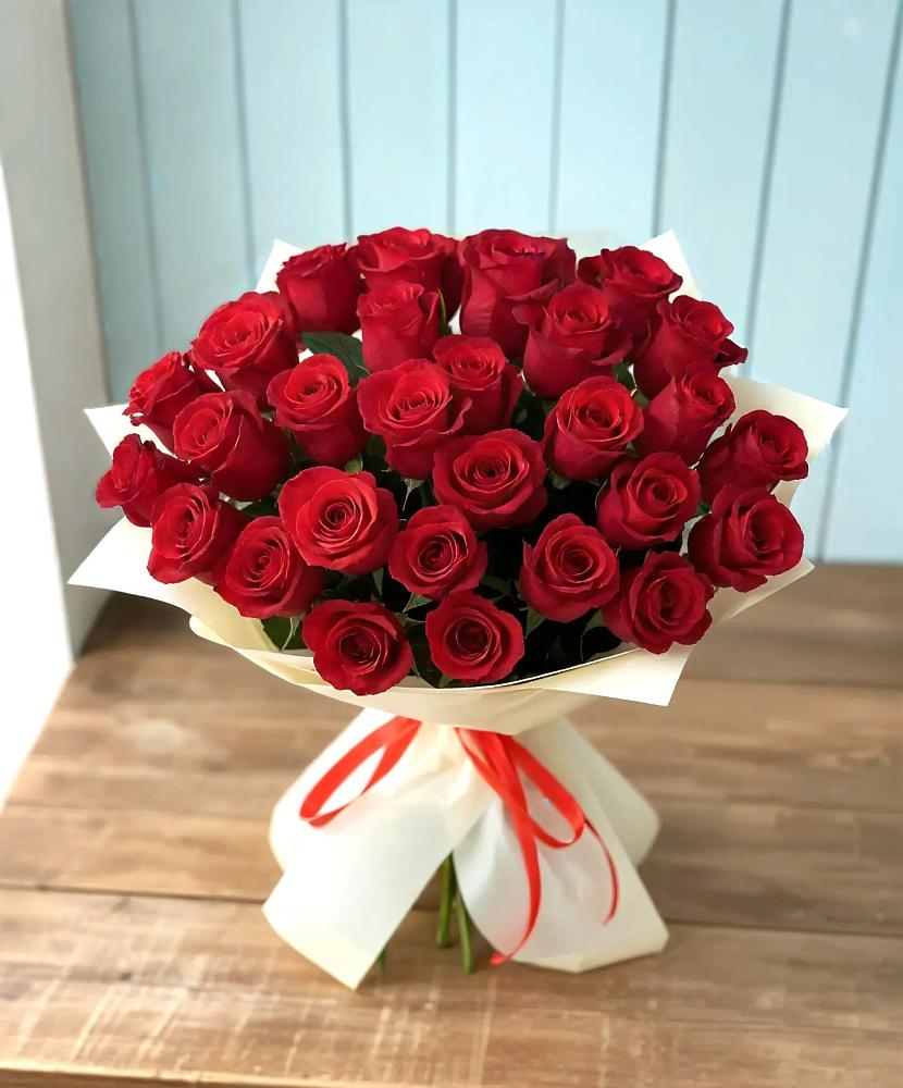 Букет 29 Красных роз в Туже