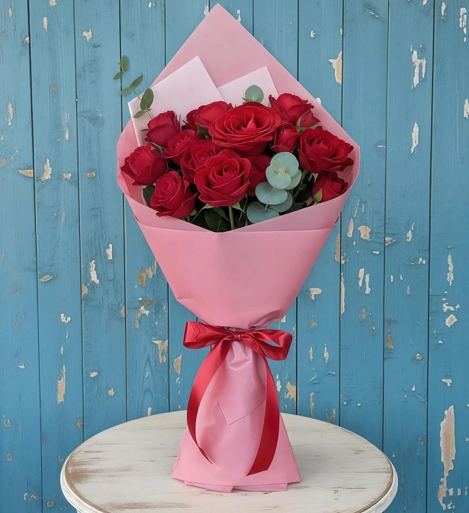 Букет цветов из: Розы в Туже