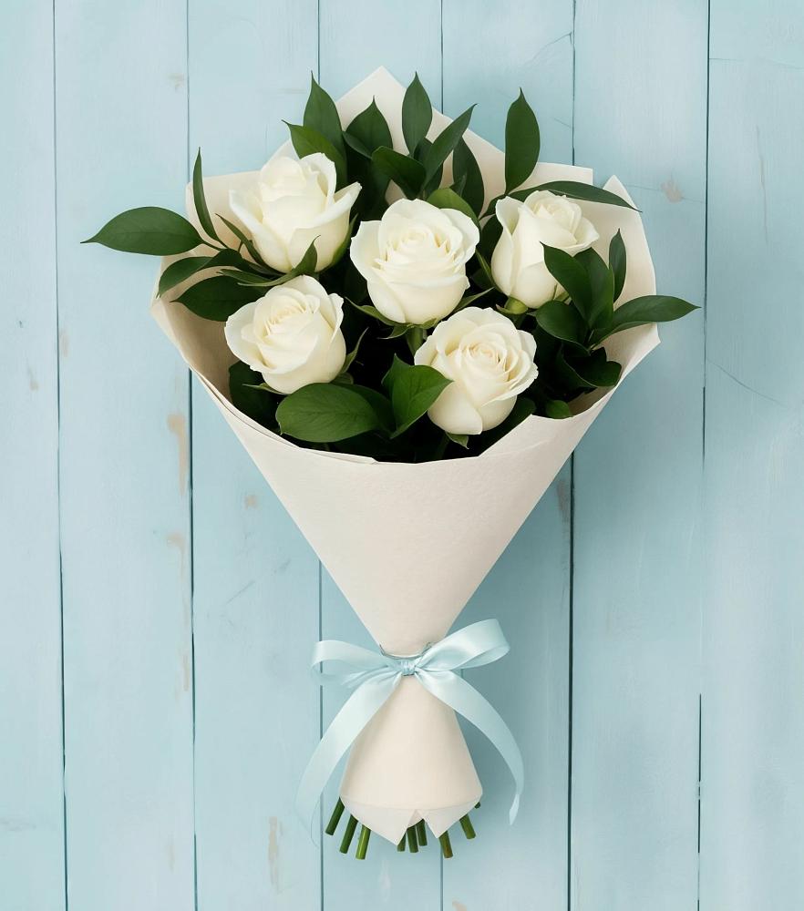 Букет цветов из: Розы в Туже