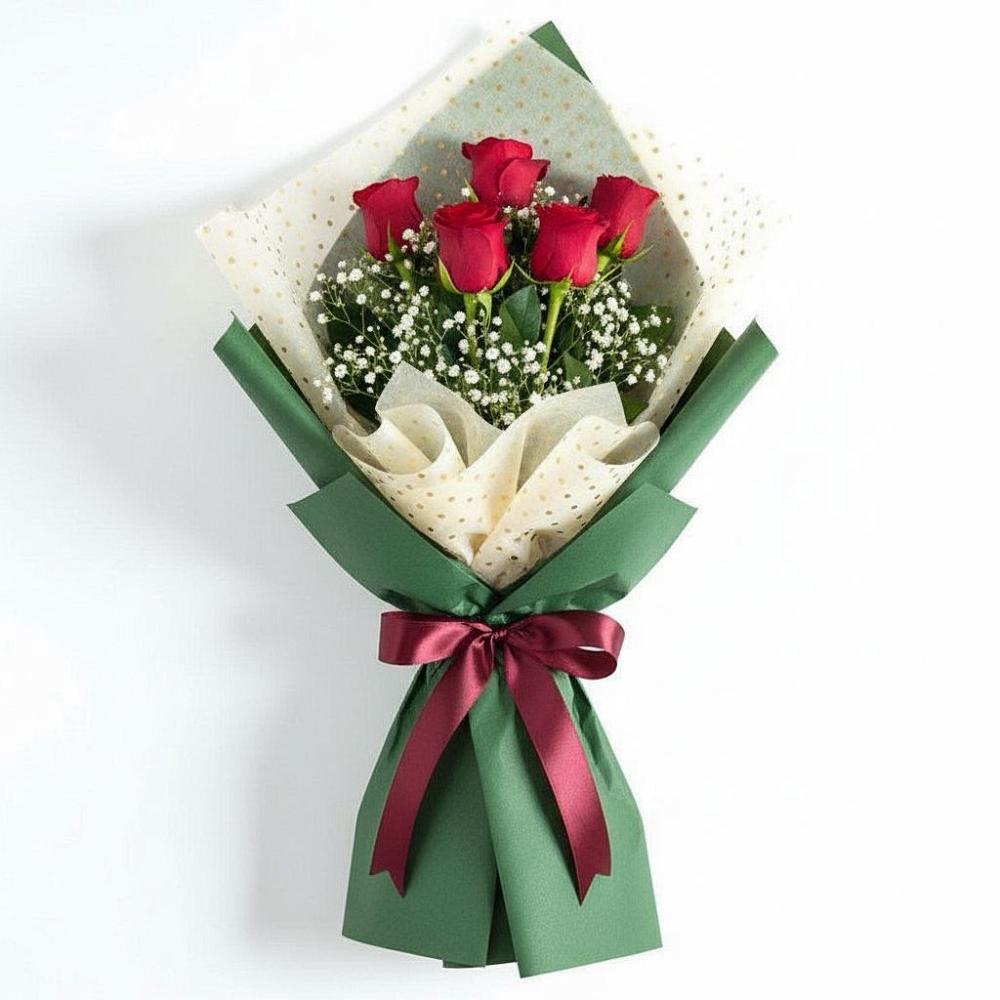 Букет цветов из: Розы в Туже