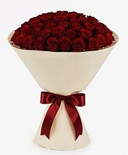 Букет 101 Бордовая роза Блэк Бакарра в Туже