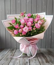 Букет Розовый кустик #REPLACE_PRED# Туже