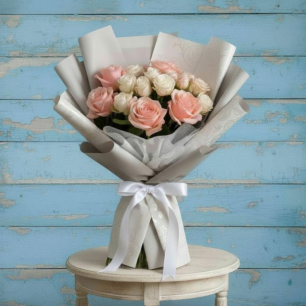 Букет цветов из: Розы в Туже