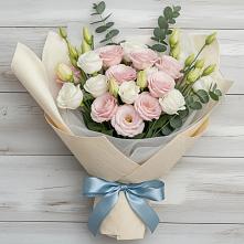 Букет цветов из:  Лизиантусы #REPLACE_PRED# Туже