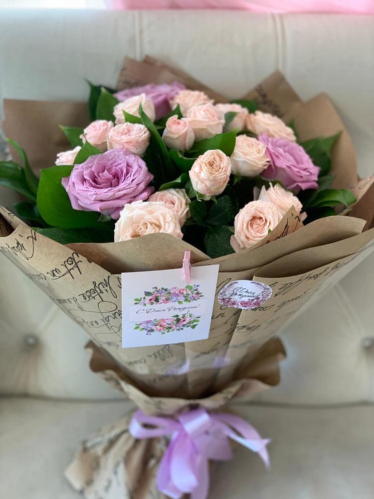 Букет цветов из: Розы в Туже