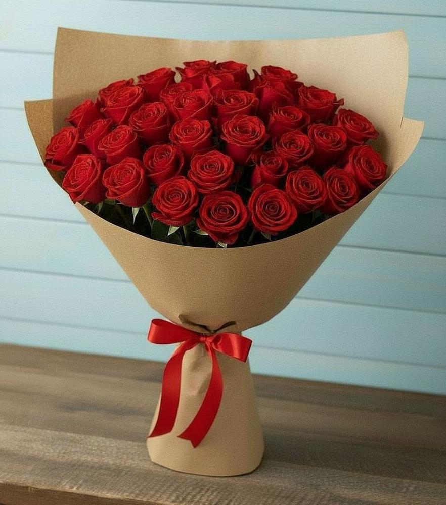 Букет Красные розы Милано в Туже