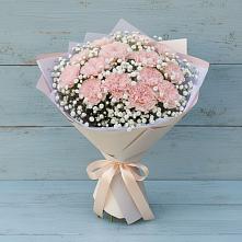 Букет цветов из:  Гвоздики в Туже