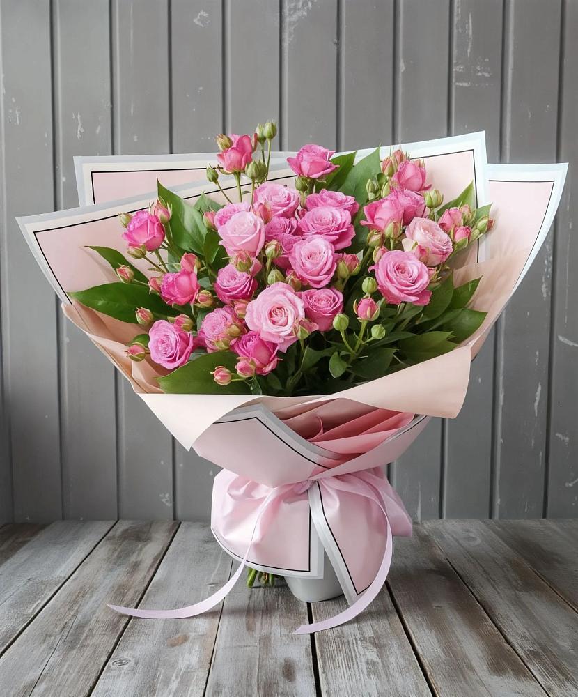 Букет Розовый кустик в Туже