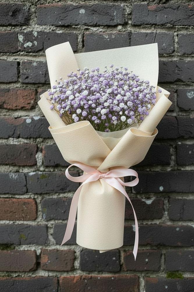 Букет цветов из: Гипсофила в Туже