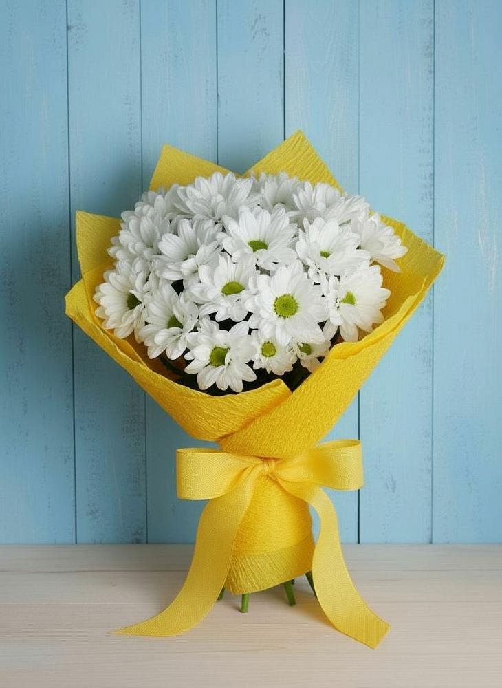 Букет цветов из: Хризантемы в Туже