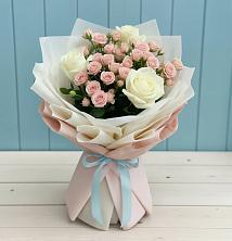 Букет цветов из:  Розы в Туже