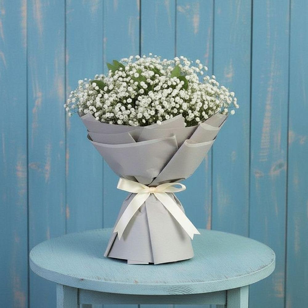 Букет цветов из: Гипсофила в Туже