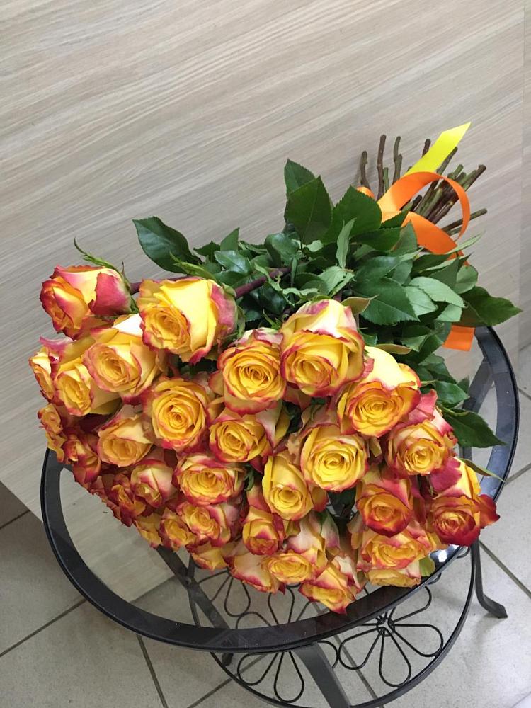 Букет Желтые розы в Туже