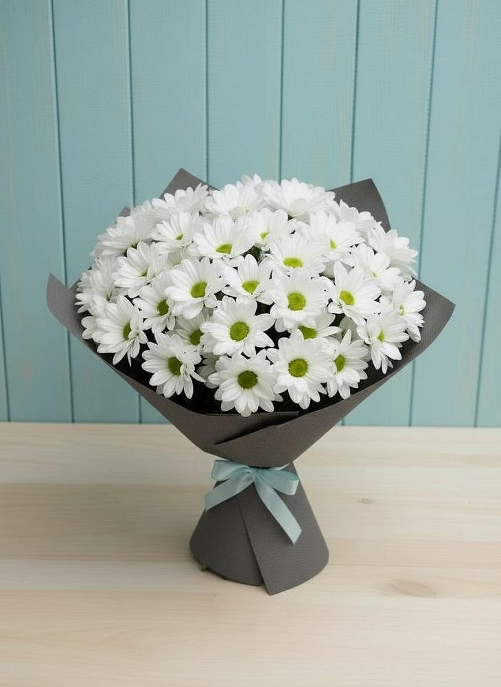 Букет цветов из: Хризантемы в Туже