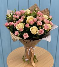 Букет цветов из:  Розы в Туже