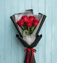 Букет цветов из:  Розы в Туже