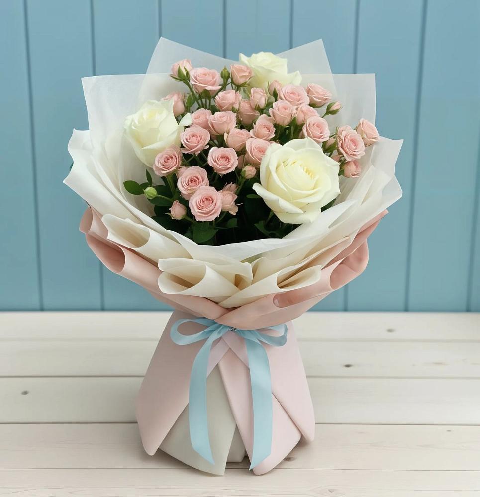 Букет цветов из: Розы в Туже