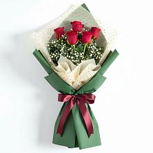 Букет цветов из:  Розы в Туже