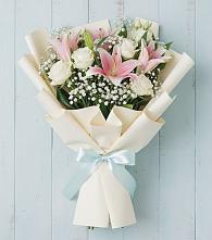 Букет цветов из:  Лилии в Туже