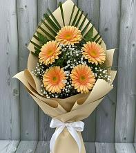 Букет цветов из:  Герберы в Туже